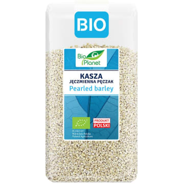 BIO PLANET Kasza jęczmienna pęczak BIO