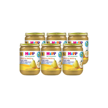 HIPP BIO od pokoleń Gruszki i jabłka z kleikiem orkiszowym BIO
