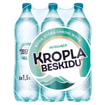 KROPLA BESKIDU Naturalna woda mineralna musująca