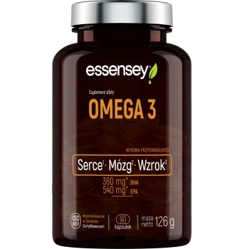 ESSENSEY OMEGA-3 (90 kaps.) - suplement diety