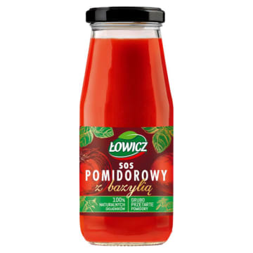 ŁOWICZ Sos pomidorowy z bazylią