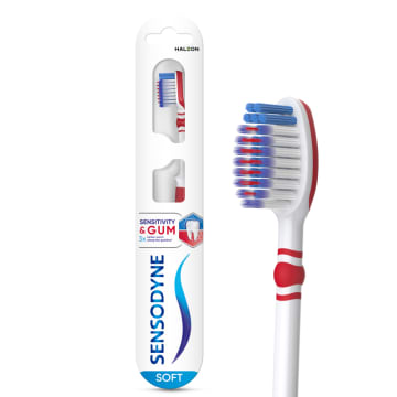 SENSODYNE Nadwrażliwość & Dziąsła Szczoteczka do zębów