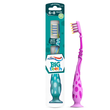 AQUAFRESH BIG teeth Szczoteczka do zębów dla dzieci 6-8 lat Soft Psi Patrol