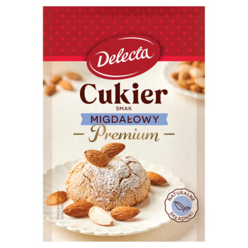 DELECTA Cukier o smaku migdałowym