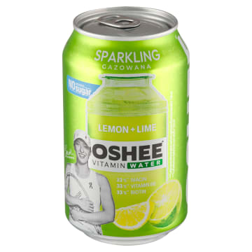 OSHEE SPARKLING Napój gazowany o smaku cytryny i limonki