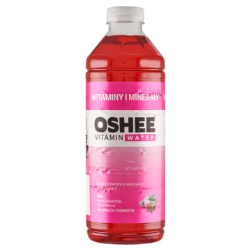 OSHEE Vitamin Water Napój niegazowany o smaku czerwonych winogron i dragonfruit