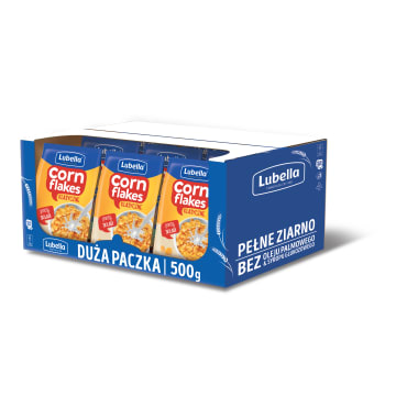 LUBELLA Płatki śniadaniowe kukurydziane Corn Flakes
