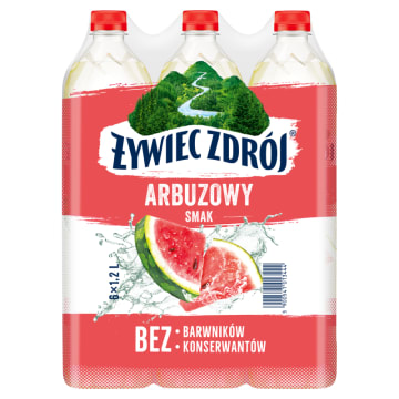 ŻYWIEC ZDRÓJ Z NUTĄ Arbuza Napój niegazowany o smaku arbuza