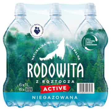 RODOWITA Woda mineralna niegazowana Active