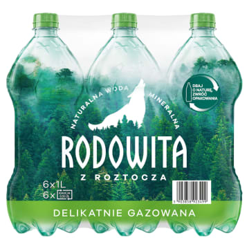 RODOWITA Woda mineralna delikatnie gazowana