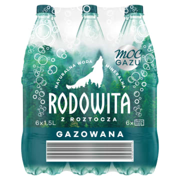 Woda mineralna gazowana