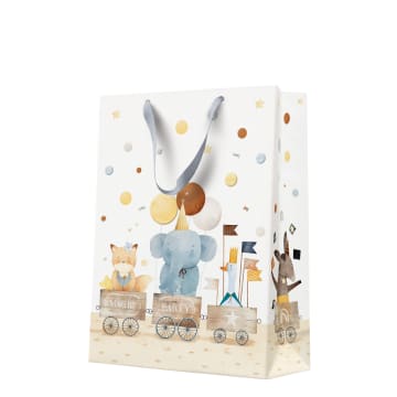 Torba prezentowa 30x41x12 cm Train Of Joy