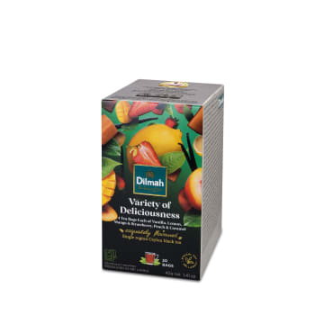 DILMAH Zestaw herbat czarnych aromatyzowanych 20 torebek