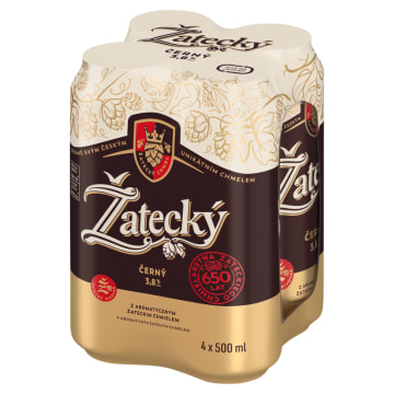 Piwo ciemne 4x500ml (puszka zwrotna)