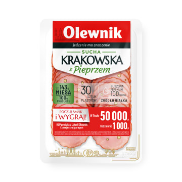 Sucha krakowska z pieprzem