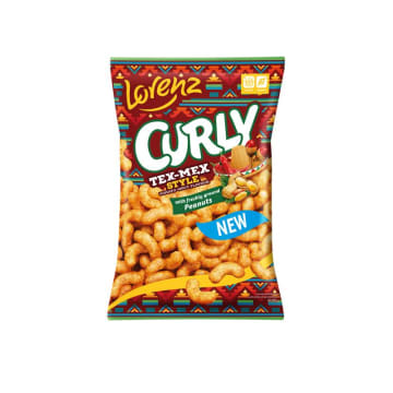 Curly Chrupki Orzechowe o smaku ostrego pomidora