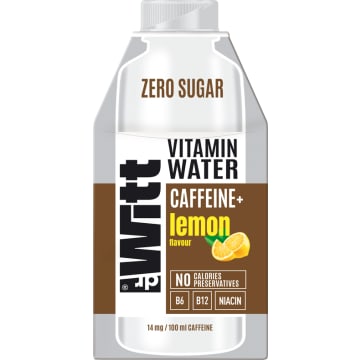 DR WITT Woda witaminowa z kofeiną bez cukru cytryna