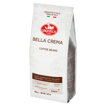 SAQUELLA Kawa ziarnista Bella Crema Smooth