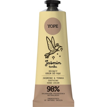 YOPE Krem do rąk Jaśmin Tonka