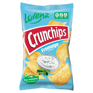 CRUNCHIPS Chipsy ziemniaczane o smaku fromage