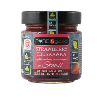 PURE&GOOD Dżem truskawkowy bez dodatku cukru