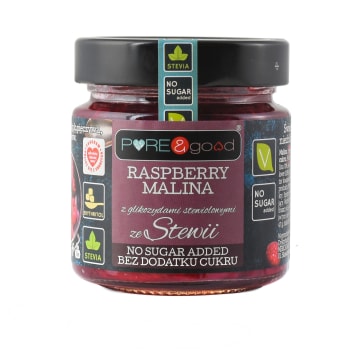 PURE&GOOD Dżem malinowy bez dodatku cukru