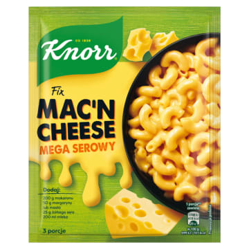 KNORR FIX Mieszanka przyprawowo-serowa do mac&cheese
