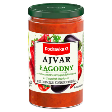 PODRAVKA Ajvar łagodny (pasta warzywna)