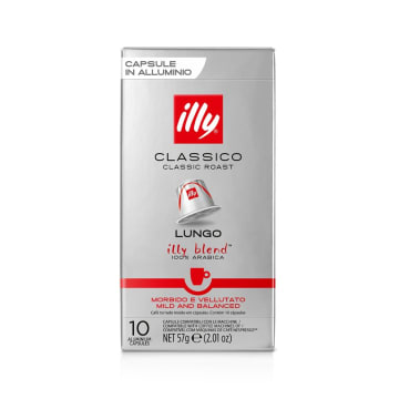 ILLY Kawa mielona w kapsułkach Classico Lungo (10 kapsułek)