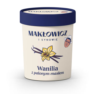 Lody wanilia z palonym masłem