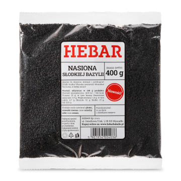 HEBAR Nasiona słodkiej bazylii