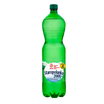 Woda mineralna wysokozmineralizowana gazowana