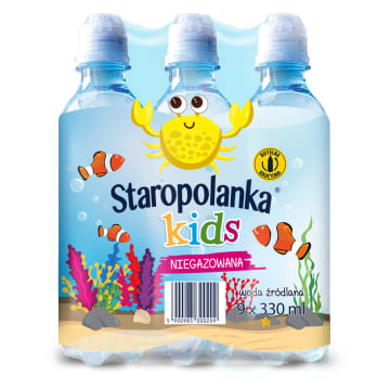 STAROPOLANKA KIDS Woda źródlana niegazowana