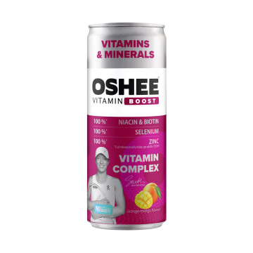 OSHEE Vitamin Energy Napój gazowany o smaku pomarańczowym