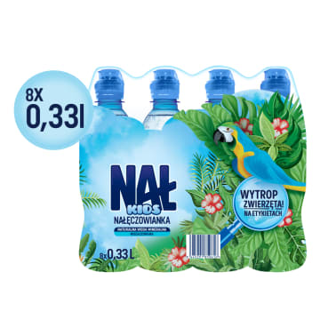 NAŁĘCZOWIANKA Nał Kids Naturalna woda mineralna niegazowana