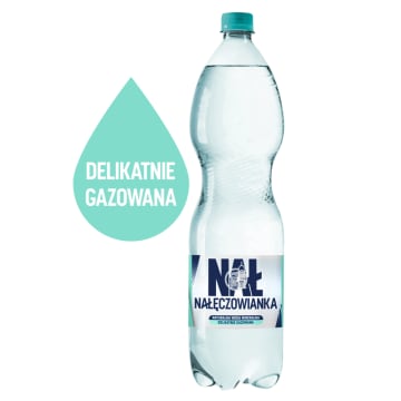 Naturalna woda mineralna delikatnie gazowana