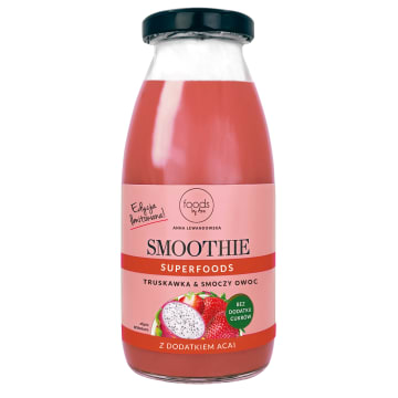 Smoothie truskawka & smoczy owoc