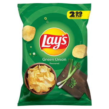LAY'S Chispy ziemniaczane o smaku zielonej cebulki