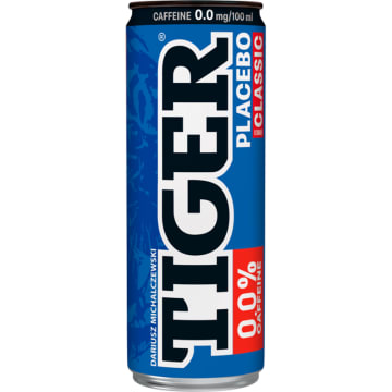 TIGER Gazowany napój energetyzujący bez kofeiny