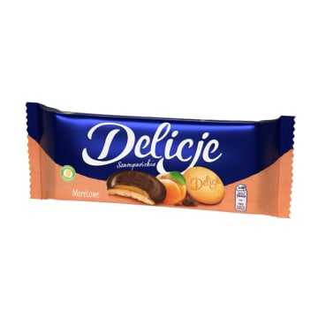 DELICJE SZAMPAŃSKIE Biszkopty z galaretką morelową