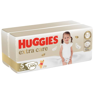HUGGIES Extra Care Pieluchy Rozmiar 5 (11-25kg) 50 szt.