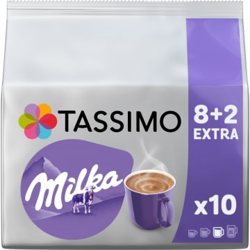 TASSIMO Milka Kawa w kapsułkach gorąca czekolada (10 kapsułek)
