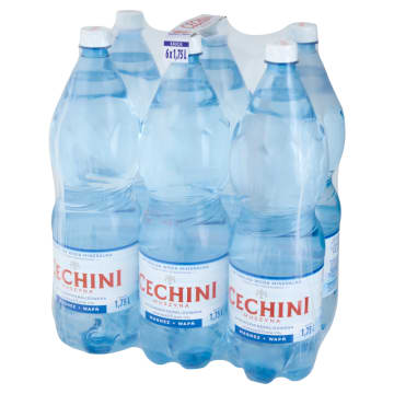CECHINI Naturalna woda mineralna wysokozmineralizowana niskonasycona CO2