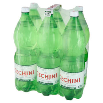 CECHINI Naturalna woda mineralna wysokozmineralizowana średnionasycona CO2