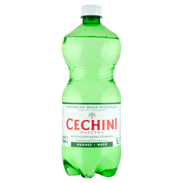 CECHINI MUSZYNA Naturalna woda wysokozmineralizowana