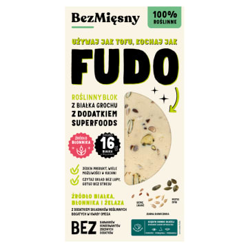 Fudo blok z białka grochu