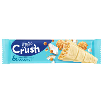 WEDEL Crush Baton z białej czekolady z ciasteczkami kokosowymi