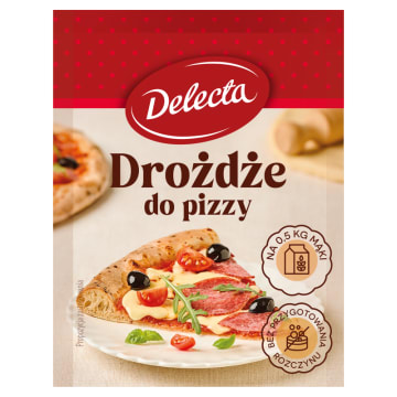 DELECTA Drożdże do pizzy (na 0,5kg mąki)