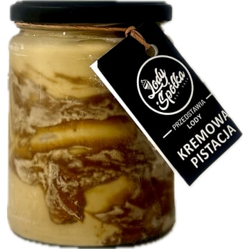 Lody o smaku kremowej pistacji
