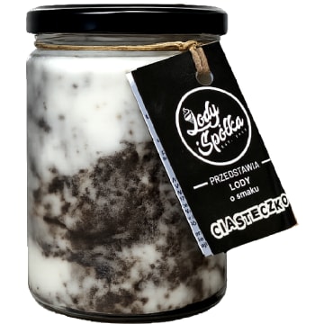 Lody o smaku ciasteczkowym